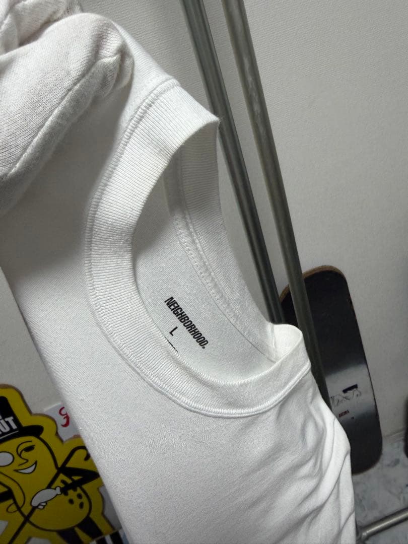 Neighborhood Medium/Long-Sleeve T-Shirts T L Wht
