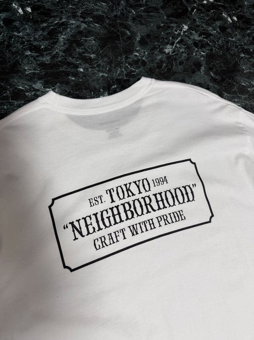 Neighborhood Medium/Long-Sleeve T-Shirts T L Wht