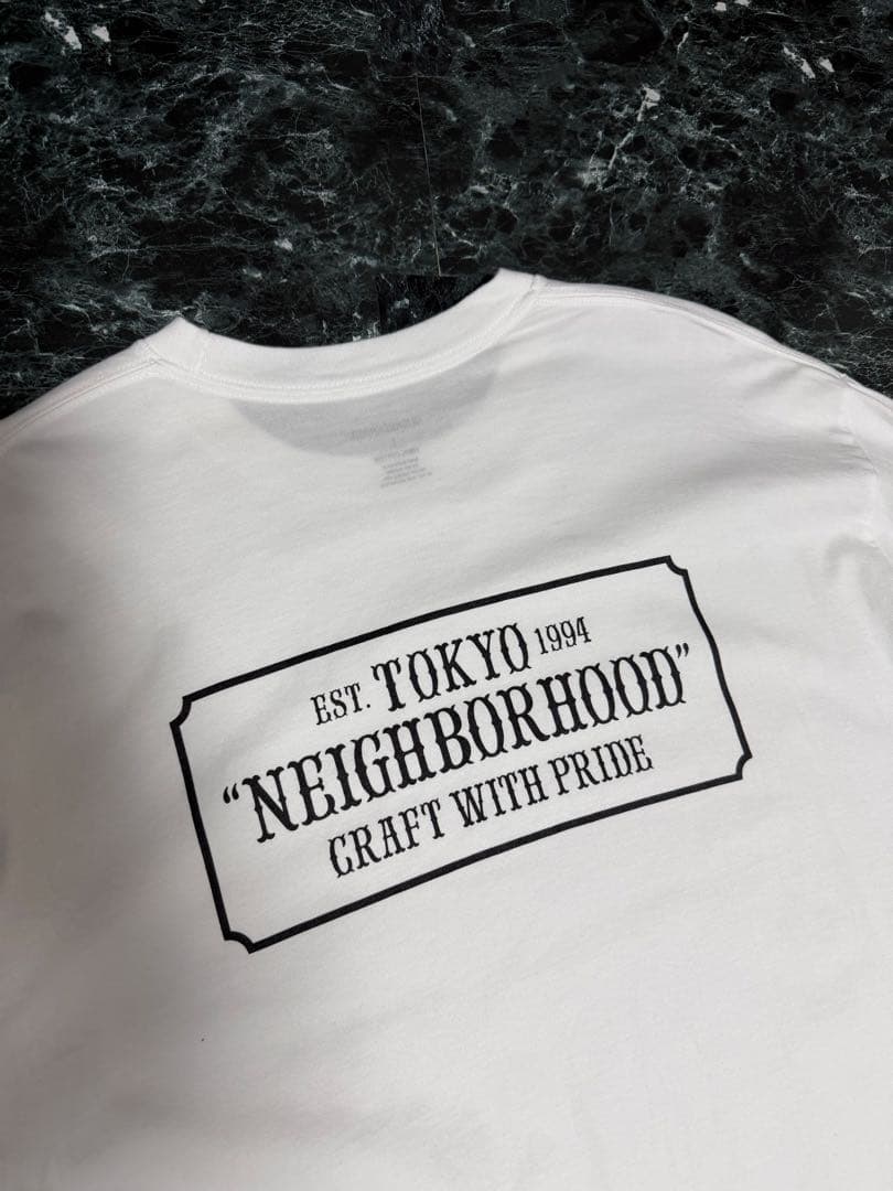 Neighborhood Medium/Long-Sleeve T-Shirts T L Wht