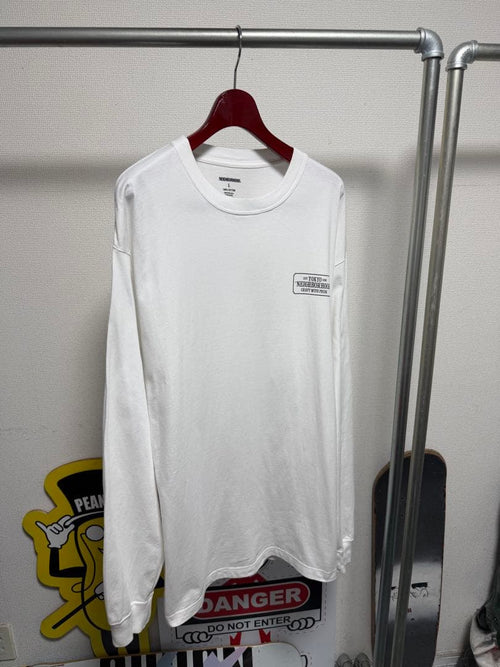Neighborhood Medium/Long-Sleeve T-Shirts T L Wht