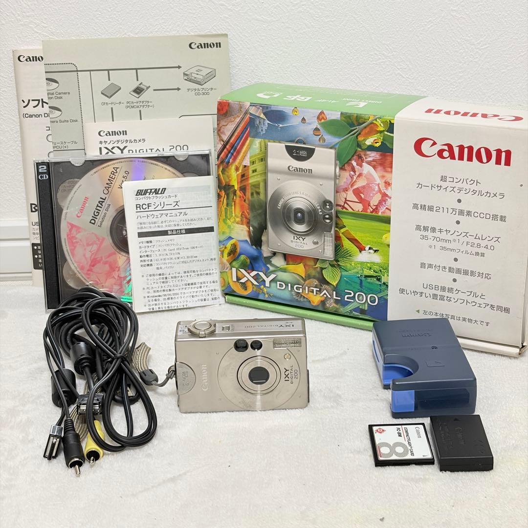 Canon Compact Digital Cameras Ixy 200