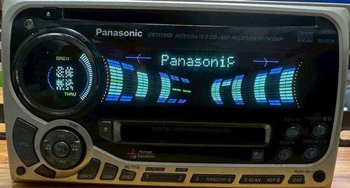 Panasonic Decks, Players Changers Cq-Vx777Md S/No:13688