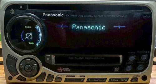Panasonic Decks, Players Changers Cq-Vx777Md S/No:13688