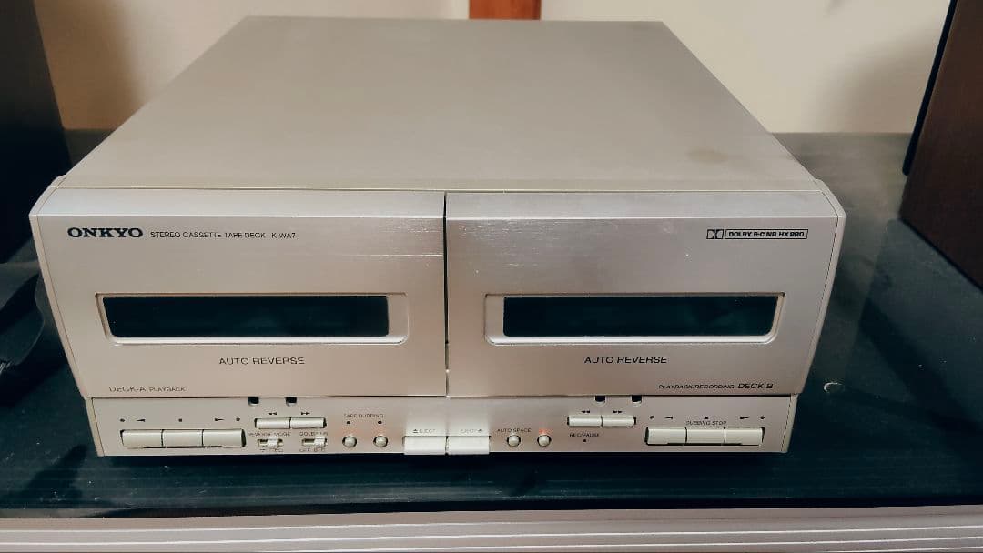 Onkyo Cd Md Cassette Deck K-Wa7