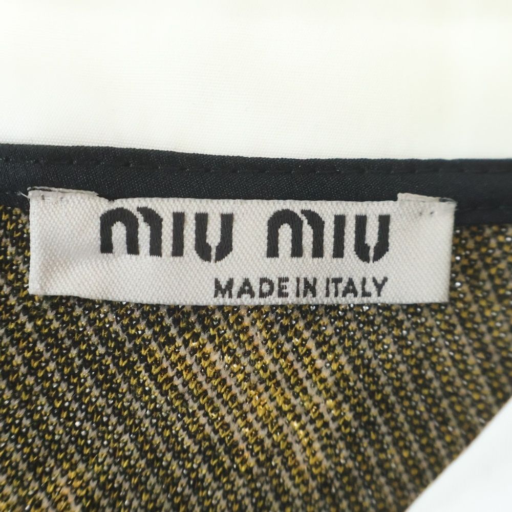 Long Sleeves, Three Quarter Sleeve Miumiu Bigcolor One Peace Mja800