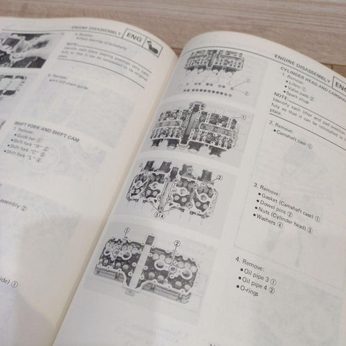 Yamaha Catalogs Manuals Fzr750Rt 1000T U