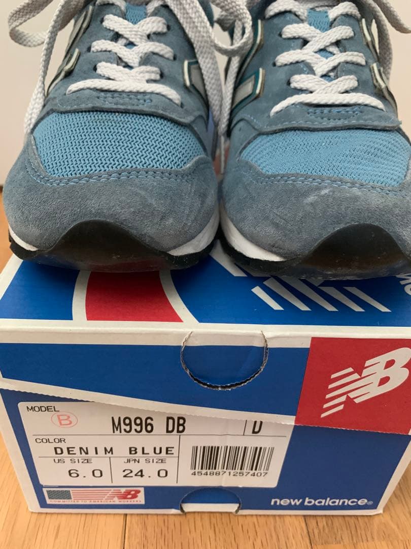 New Balance Sneakers M996 Db Usa B Denim Blue