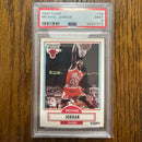 Nba 1990 Fleer Michael Jordan #26 Mint Psa9