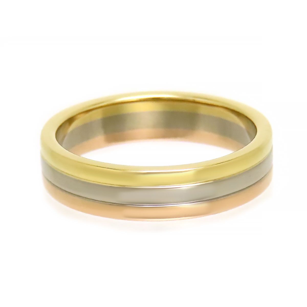 Cartier Ring #55 750 (K18Wg K18Yg K18Pg)