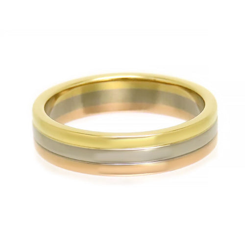 Cartier Ring #55 750 (K18Wg K18Yg K18Pg)