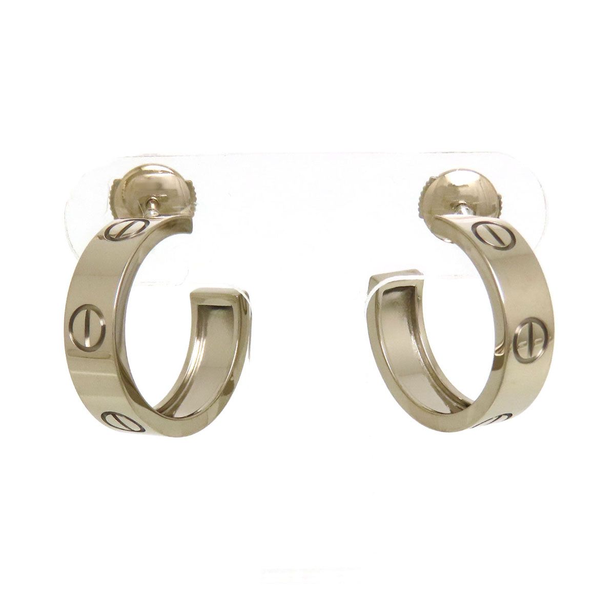 Cartier Earrings (For Both Ears) 750 (K18Wg)