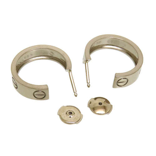 Cartier Earrings (For Both Ears) 750 (K18Wg)