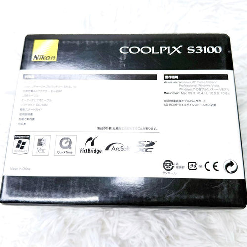 Nikon Compact Digital Cameras Coolpix S3100