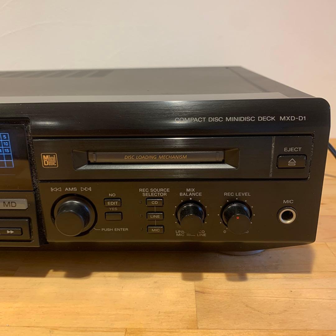Sony Cd, Md Cassette Decks Mxd-D1