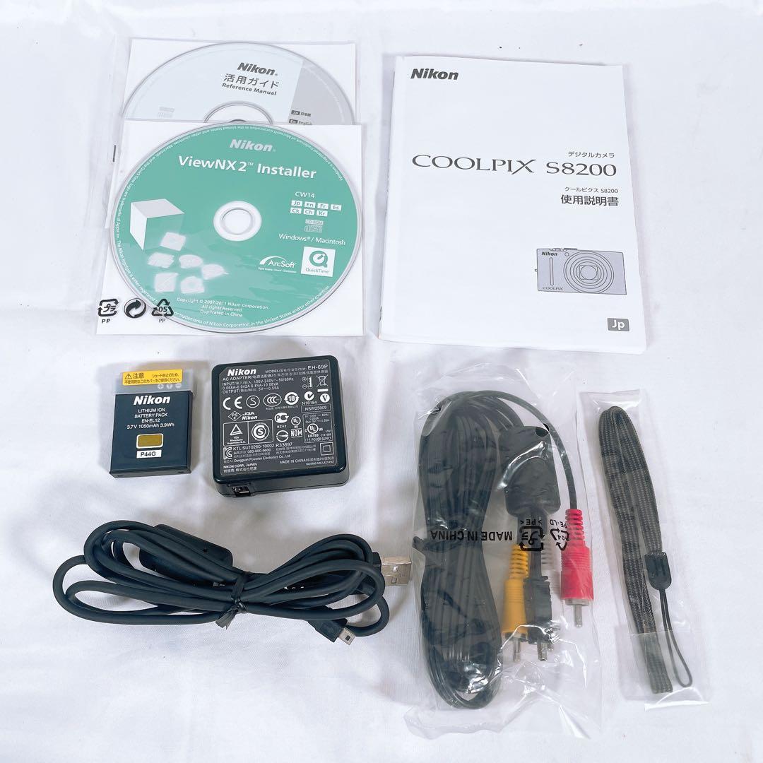 Nikon Compact Digital Cameras Coolpix S8200