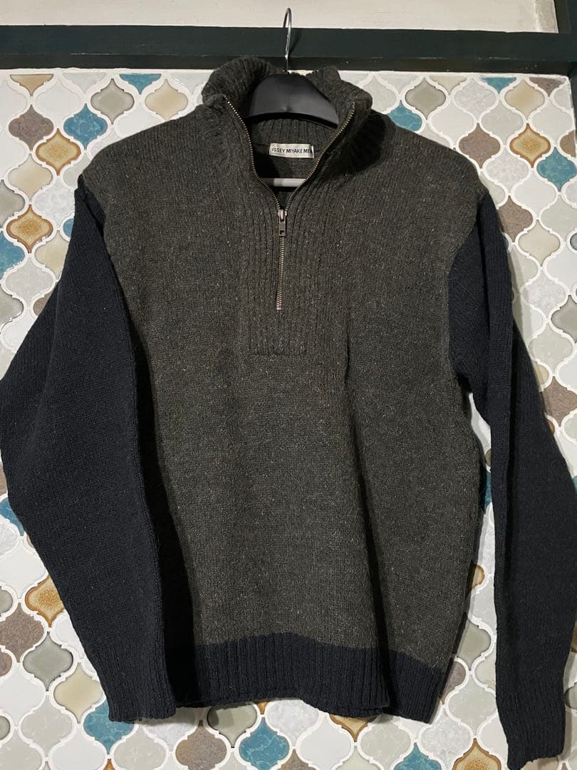 Issey Miyake Knitted Tops Sweaters Men