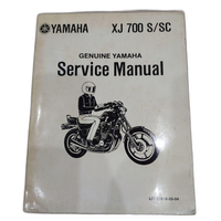 Yamaha Catalogs Manuals Xj700 S/Sc