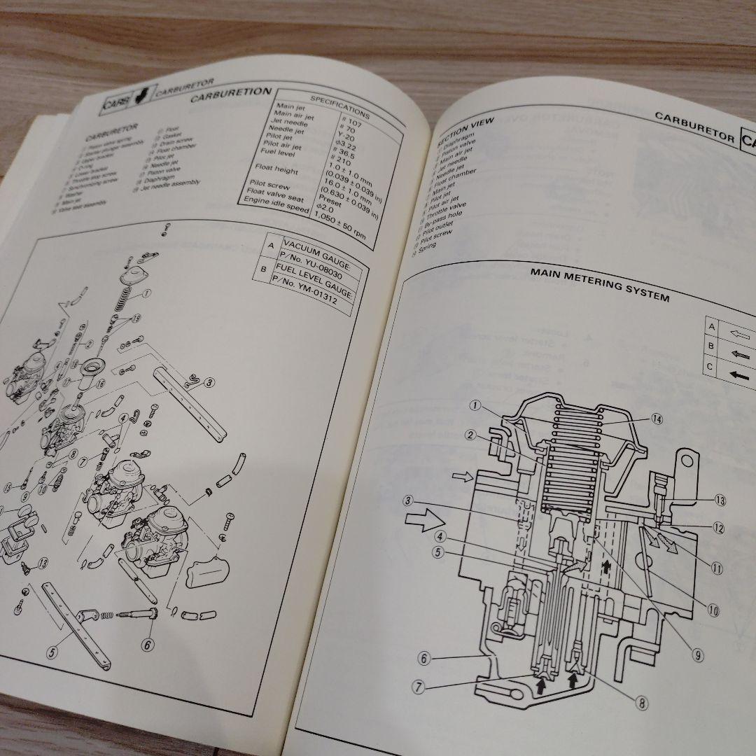 Yamaha Catalogs Manuals Xj700 S/Sc
