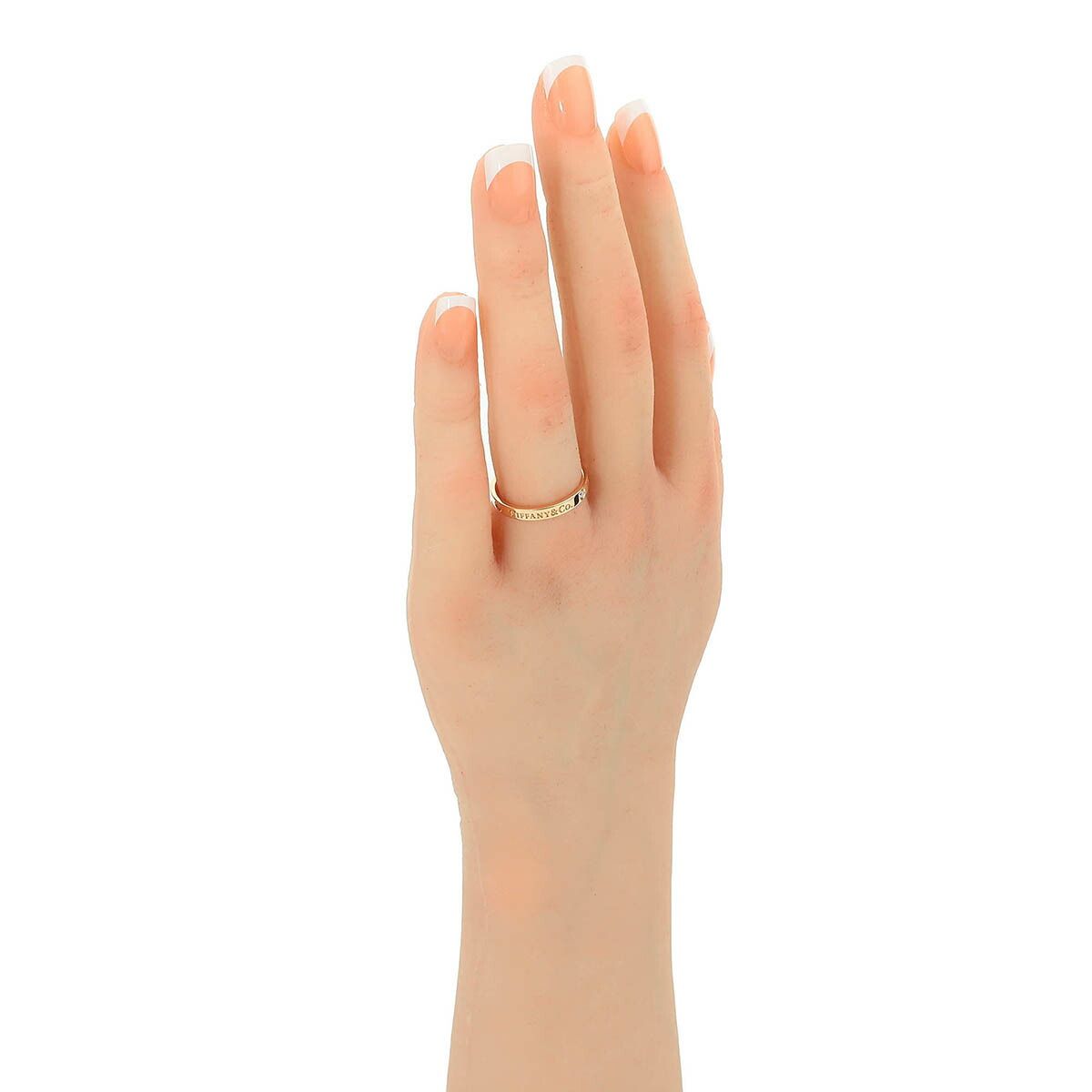 Tiffany Ring Tiffany&Co. T&Co. K18Pg 3P 15 Ok