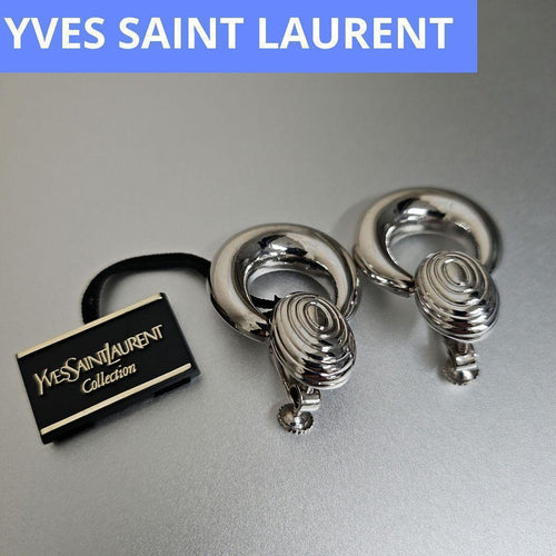 Yves Saint Laurent Clip-On Earrings Ysl