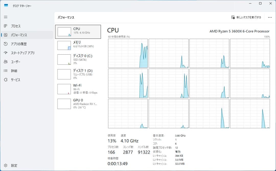 Gaming Desktop Ryzen5 3600X Rx7600 Pc