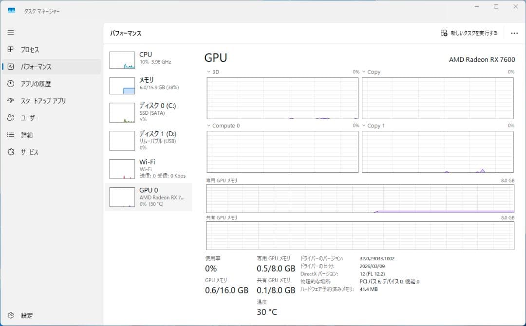 Gaming Desktop Ryzen5 3600X Rx7600 Pc