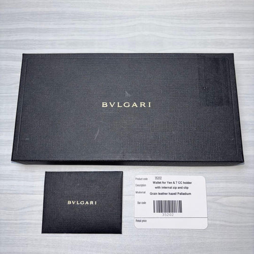 Bvlgari Long Wallets Hazel Palladium
