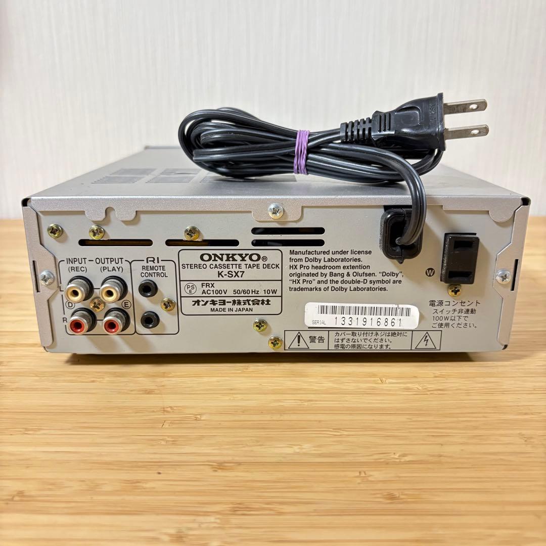 Onkyo Cd, Md Cassette Decks K-S7Gx K-Sx7