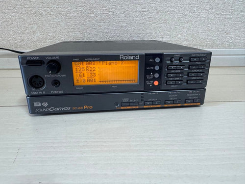 Roland Hardware Instruments Sound Canvas Sc-88 Pro