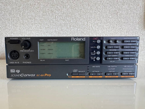 Roland Hardware Instruments Sound Canvas Sc-88 Pro