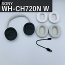 Sony Wireless Headphones Wh-Ch720N Bluetooth 192G 360 Reality Audio White