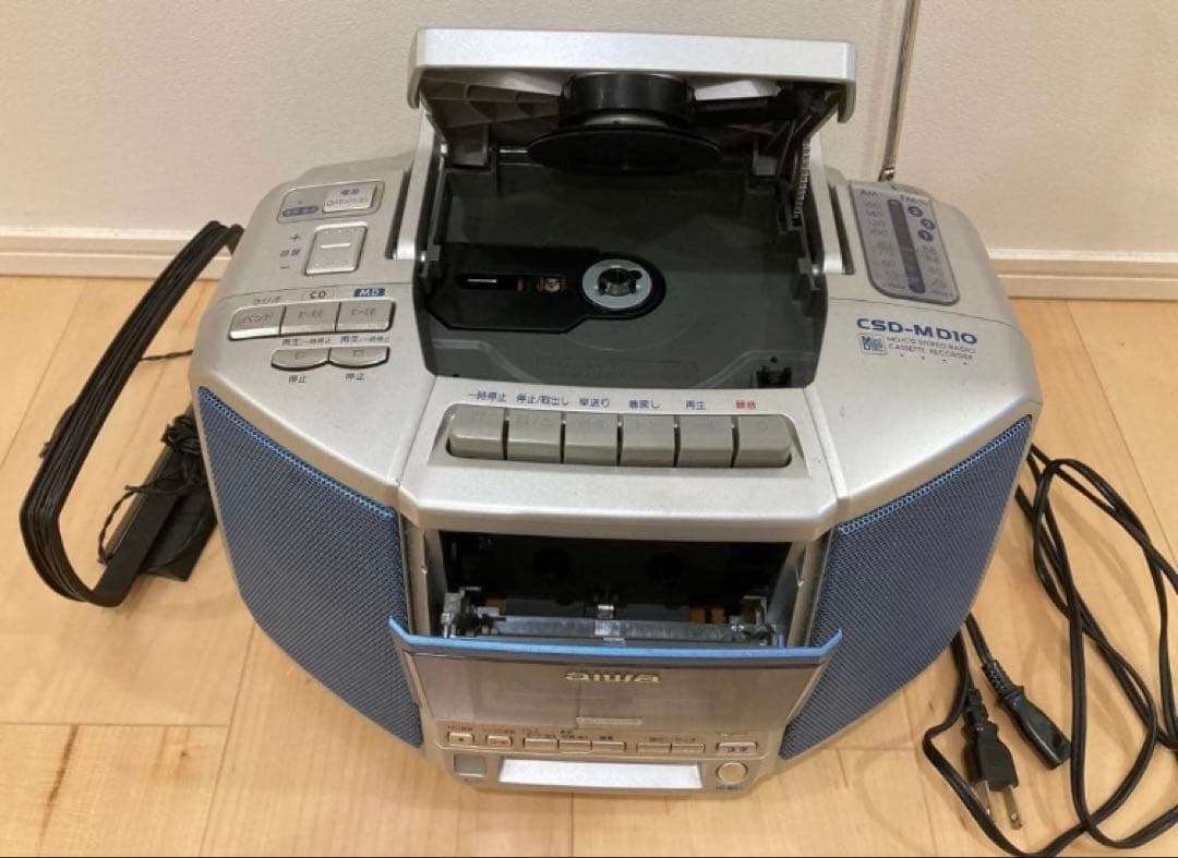 Aiwa Cd, Md Cassette Decks Csd-Md10
