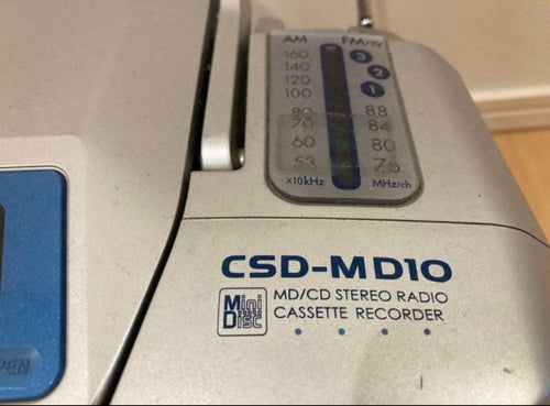 Aiwa Cd, Md Cassette Decks Csd-Md10