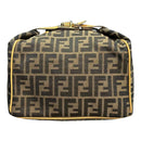 Fendi Handbag Zucca Pattern Vanity Bag Old