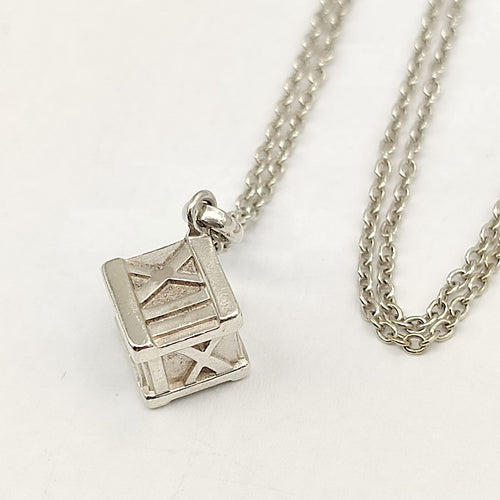 Tiffany Necklace Silver 925 6.8G Italy