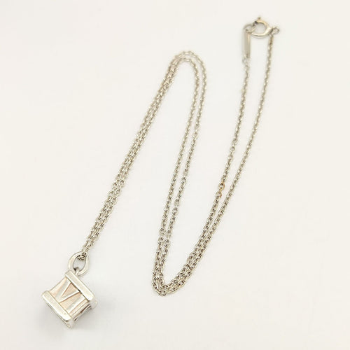 Tiffany Necklace Silver 925 6.8G Italy