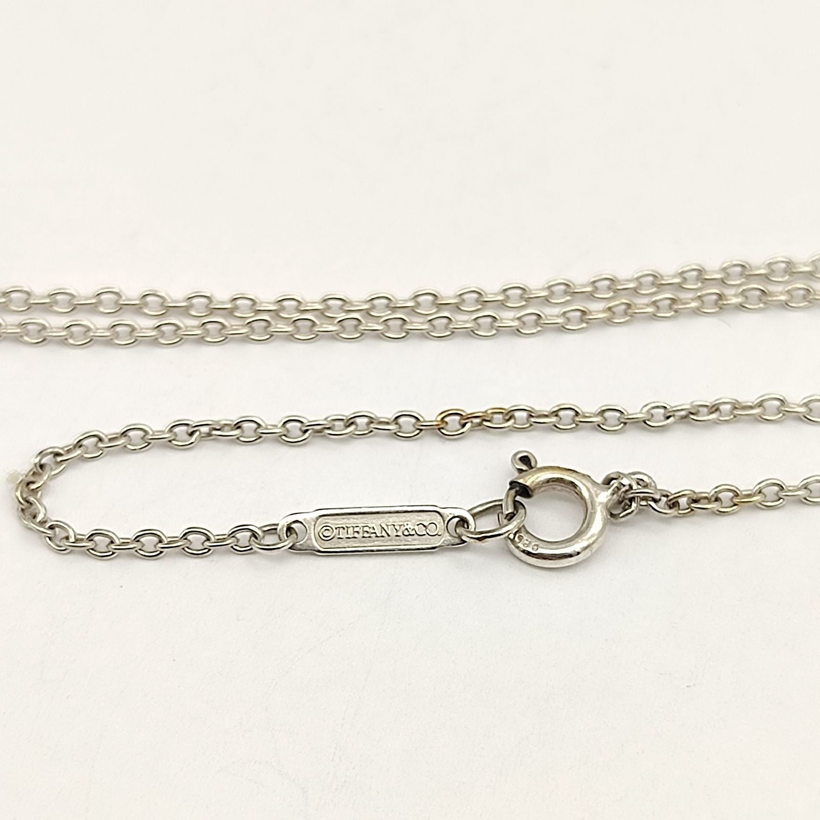 Tiffany Necklace Silver 925 6.8G Italy