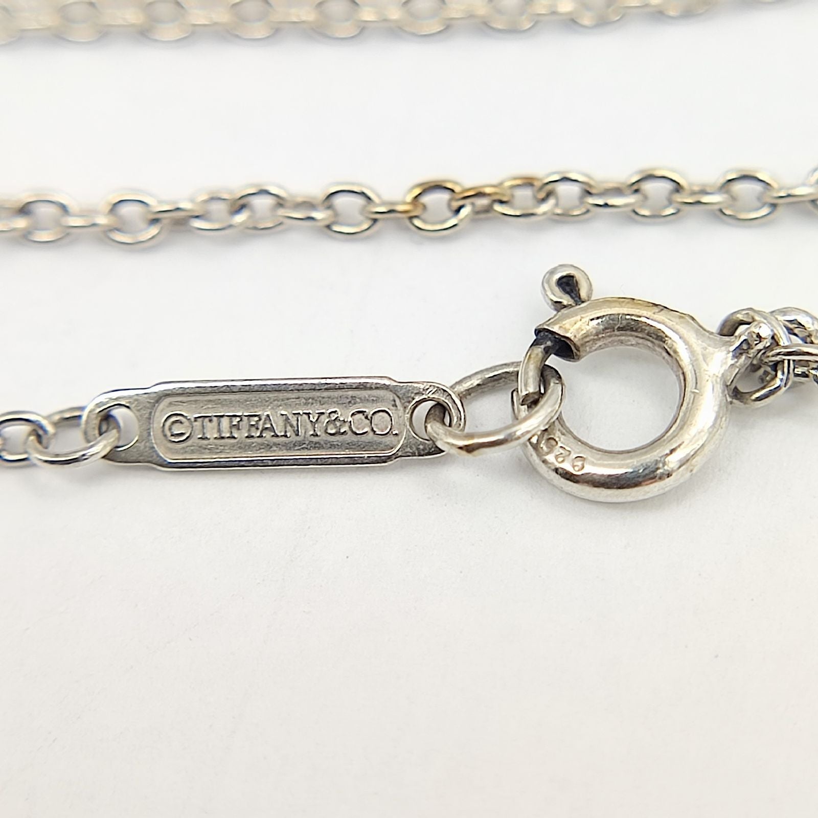Tiffany Necklace Silver 925 6.8G Italy