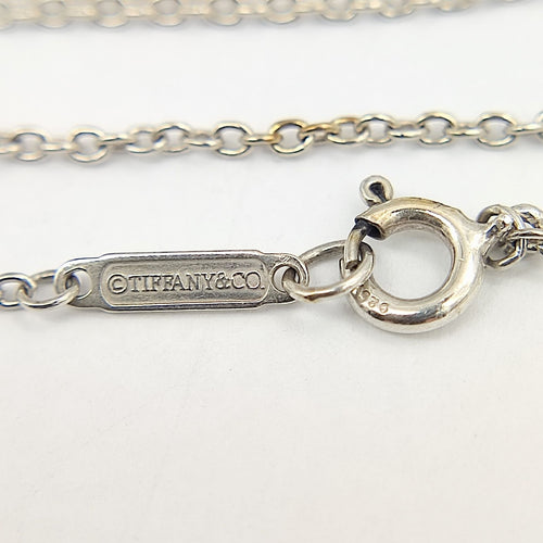 Tiffany Necklace Silver 925 6.8G Italy