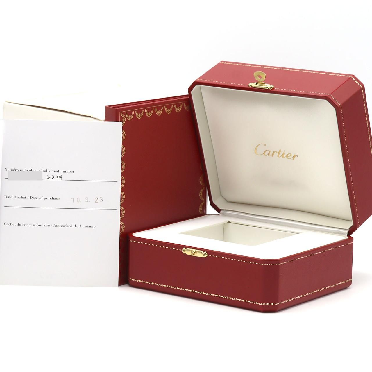 Cartier Automatic Winding Clock C W31075M7 Ss