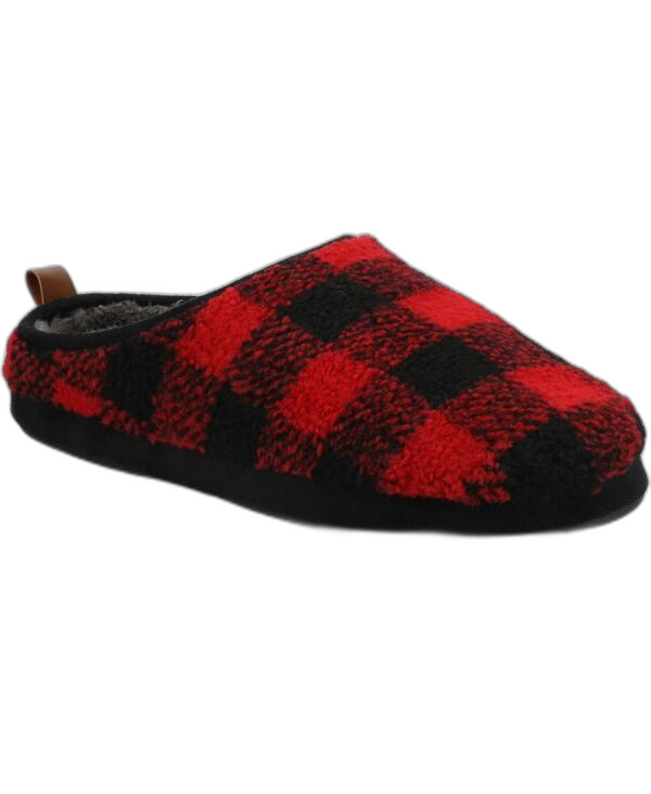 Sandals Vance Co Mens Roland Fleece Shearling Slide Slippered