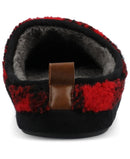 Sandals Vance Co Mens Roland Fleece Shearling Slide Slippered
