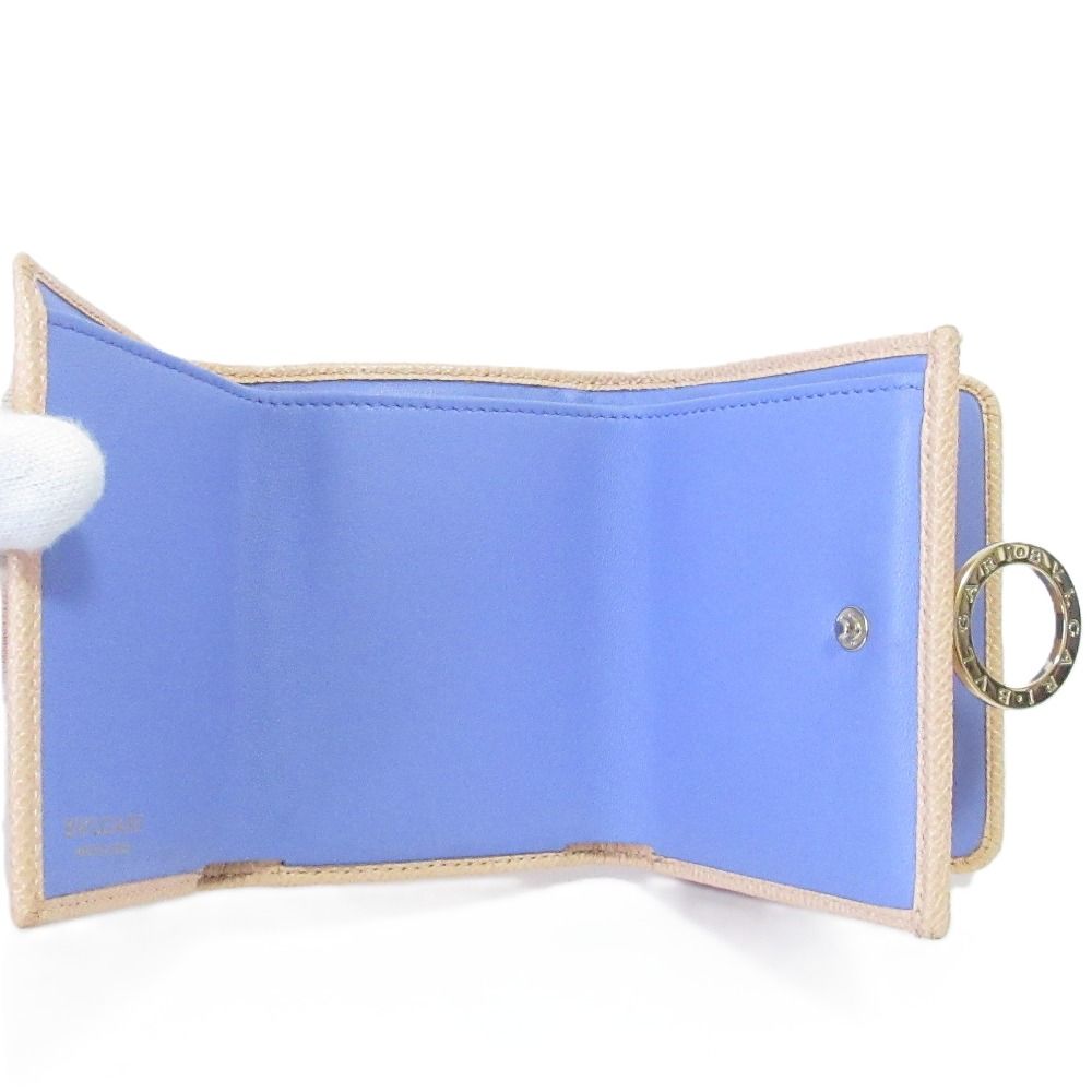 Bvlgari Caltical Wallet Trifold 290483 Used