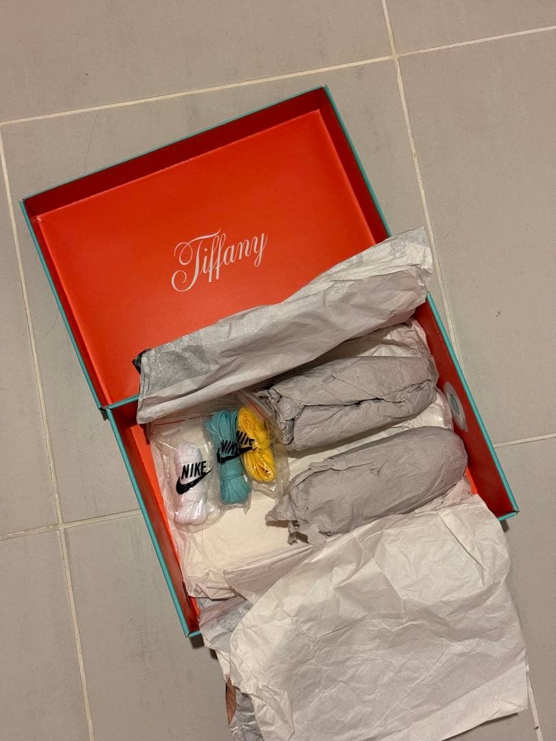Nike Air Force Sneakers 1 Tiffany Co.