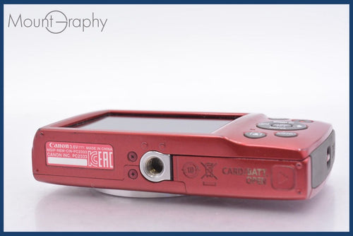 Compact Digital Camera Canon Ixy 200 8X #Mj6942