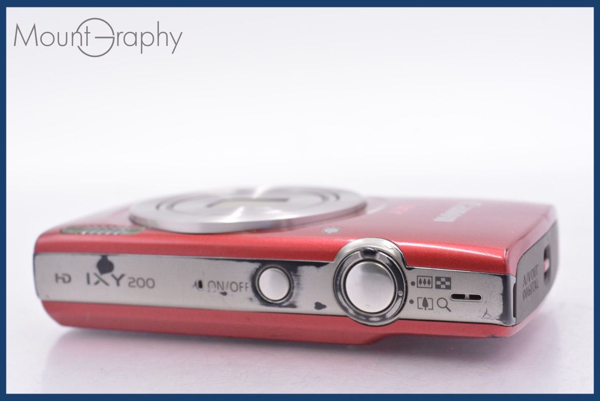 Compact Digital Camera Canon Ixy 200 8X #Mj6942