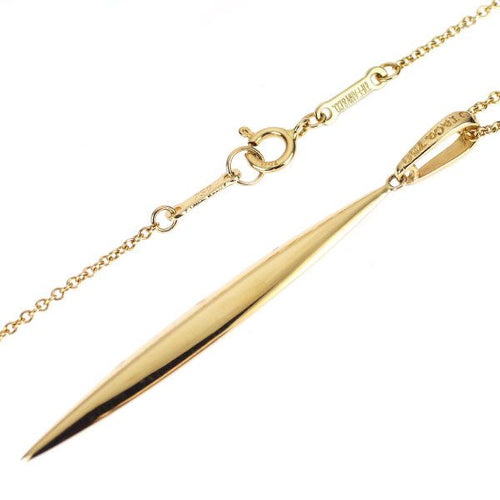 Tiffany Necklace K18Yg