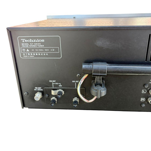 Radio Tuners Technics St-8600