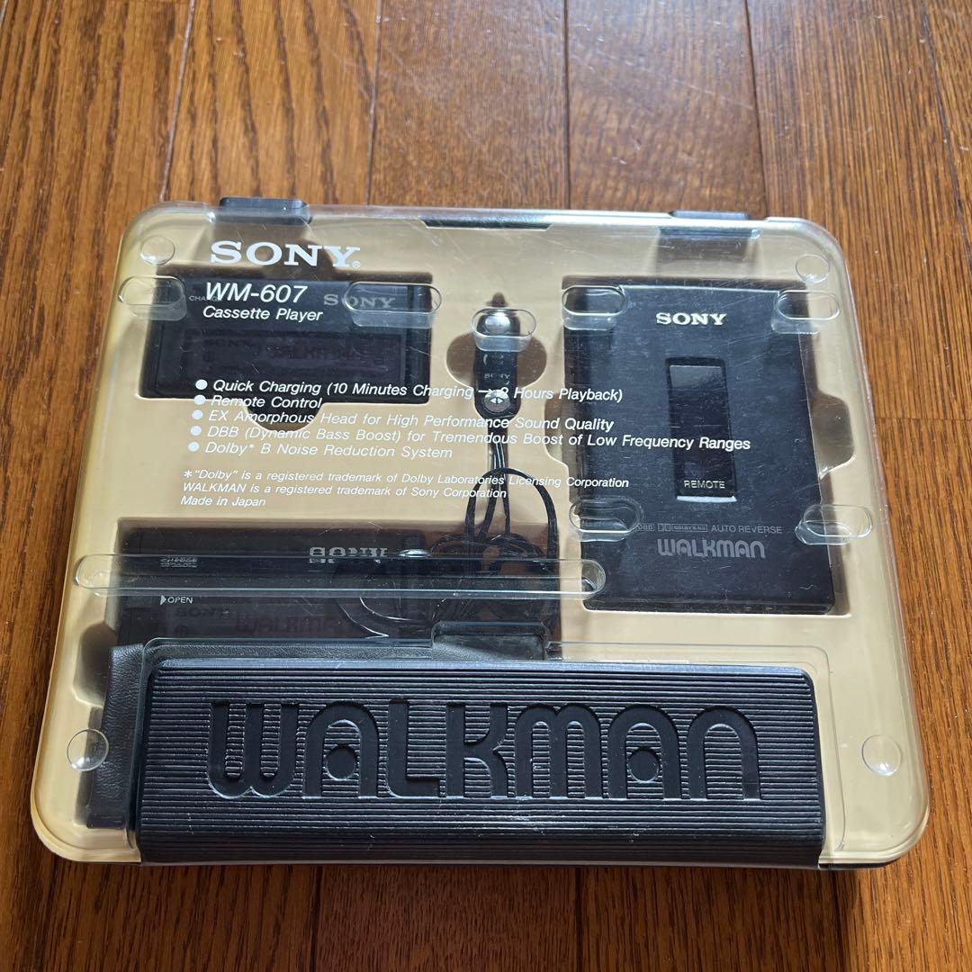 Sony Cassette Players Walkman Wm-607