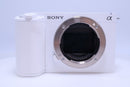 Sony Mirrorless Interchangeable Lips Zv-E1 Vlog Vlogcam (White)(